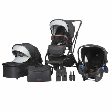 Poussette trio Coccolle Silène - 3 coloris