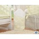 Lit bébé chic crème + parure 4 pièces