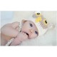 bonnet hibou beige