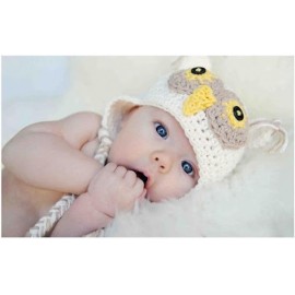 bonnet hibou beige