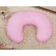 Coussin d'allaitement deux coeurs