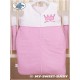 Parure de lit bébé prince ou princesse rose