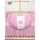 Parure de lit bébé prince ou princesse rose
