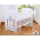 Lit bébé Glamour gris
