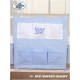 Parure de lit bébé prince ou princesse bleu