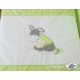 Lit et parure de lit bébé âne vert