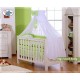 Parure de lit bébé prince ou princesse vert