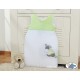 Lit et parure de lit bébé âne vert