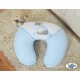 Lit et parure de lit bébé âne bleu
