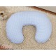 Coussin d'allaitement deux coeurs