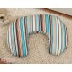 Coussin d'allaitement deux coeurs