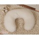 Coussin d'allaitement deux coeurs