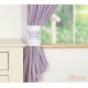 Rideaux avec embrasse motif prince princesse