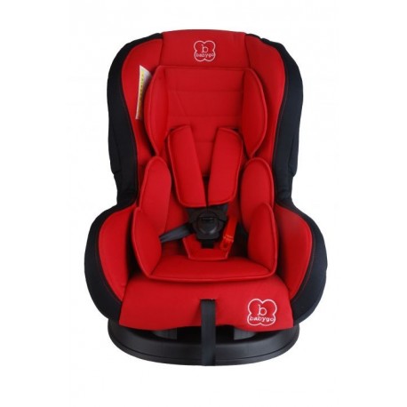 Siège auto Tojo inclinable rouge groupe 0+-1 babygo