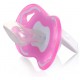 sucette petit coeur rose 0-6 mois