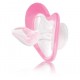 sucette forme coeur rose 6 mois et plus