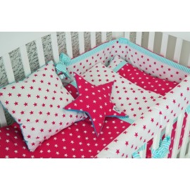Parure de lit bébé Confetto 6 pièces
