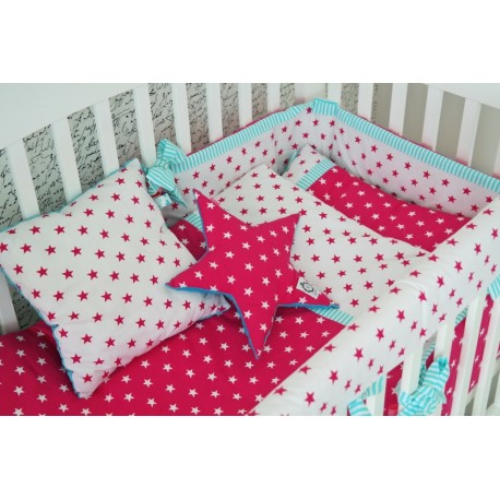 Parure de lit bébé Confetto 11 pièces