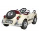 voiture électrique rétro crème 12V