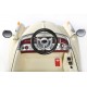 voiture électrique rétro crème 12V
