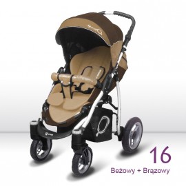 poussette simple sport Q brun
