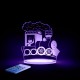 veilleuse pour bébé à led Sleepy Light le train