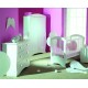 commode 3 tiroirs pour bébé blanc Perle