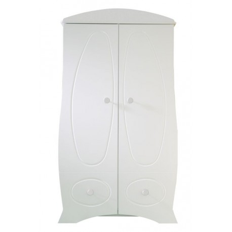 armoire pour bébé blanc Perle