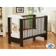 Lit bébé ours marron + matelas
