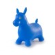 Cheval sauteur bleu gonflable