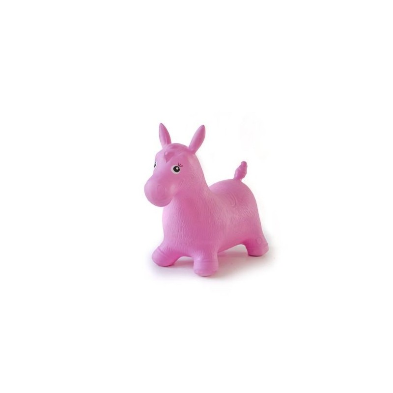 cheval sauteur rose gonflable - Animal sauteur gonflable