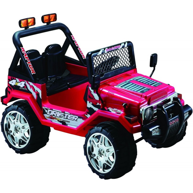 Voiture électrique 12V Jeep 4x4 enfant 2 places - OOGarden