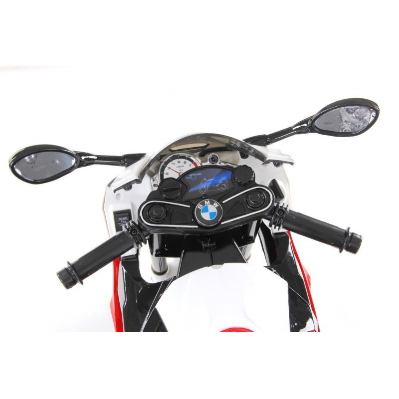 BMW S1000 RR rouge, tricycle électrique pour enfant 6 volts