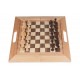 Jeu d'échec traditionnel en bois pour enfant