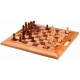 Jeu d'échec traditionnel en bois pour enfant