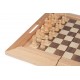 Jeu d'échec traditionnel en bois pour enfant