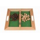 Jeu d'échec traditionnel en bois pour enfant