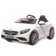 Voiture électrique pour enfant Mercedes Benz S63 AMG blanche