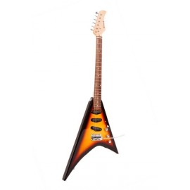 Guitare électrique EV Fortissimo - Sunburst