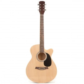 Guitare acoustique Fortissimo 4/4 pan coupé - bois