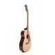 Guitare acoustique Fortissimo 4/4 pan coupé - bois