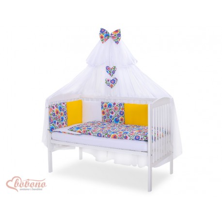 Parure de lit bébé complète Color mix Set 10