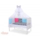 Parure de lit bébé complète Color mix Set 9