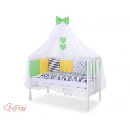 Parure de lit bébé complète Color mix Set 8