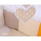 Parure de lit bébé complète Color mix Set 7