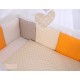 Parure de lit bébé complète Color mix Set 7