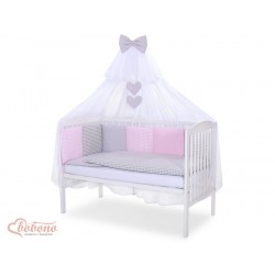 Parure de lit bébé complète Color mix Set 6