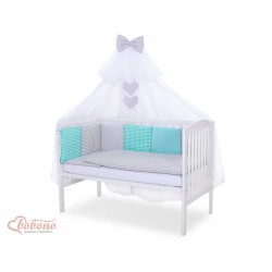 Parure de lit bébé complète Color mix Set 5