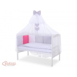 Parure de lit bébé complète Color mix Set 4