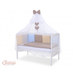 Parure de lit bébé complète Color mix Set 1